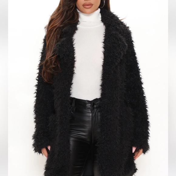 NEW - Black sugar daddy Teddy jacket - Picture 3 of 6